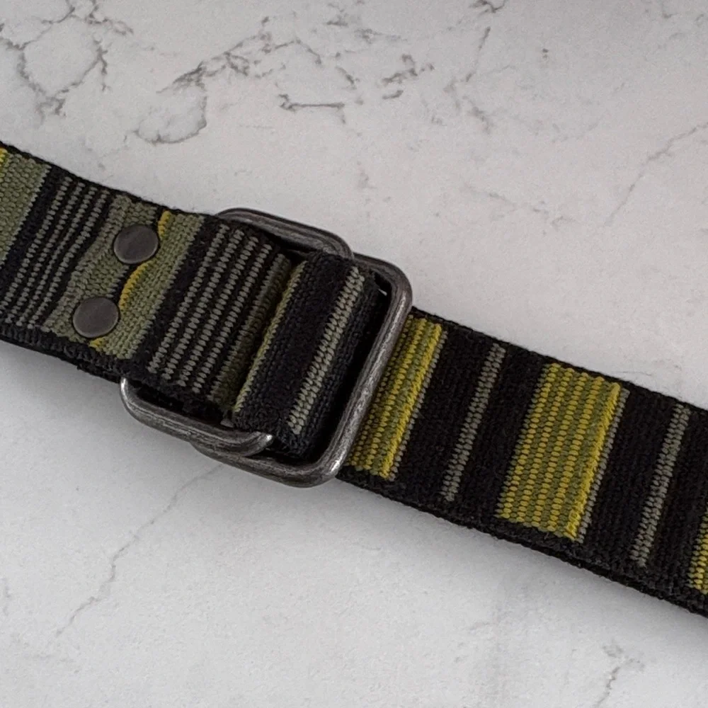 21MEN Striped Fabric Belt Men’s‎ L/XL